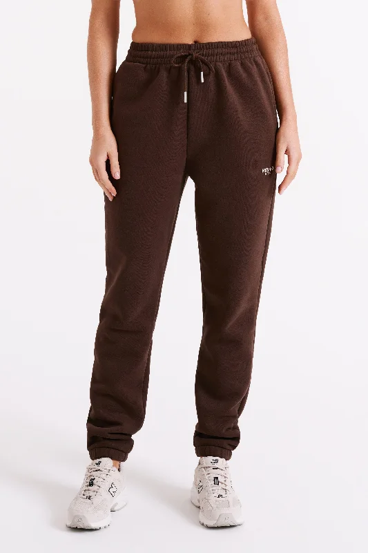 Frankie Unisex Jogger - Dark Chocolate