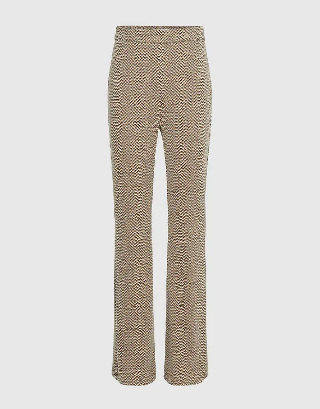 Knitted Flare Pants