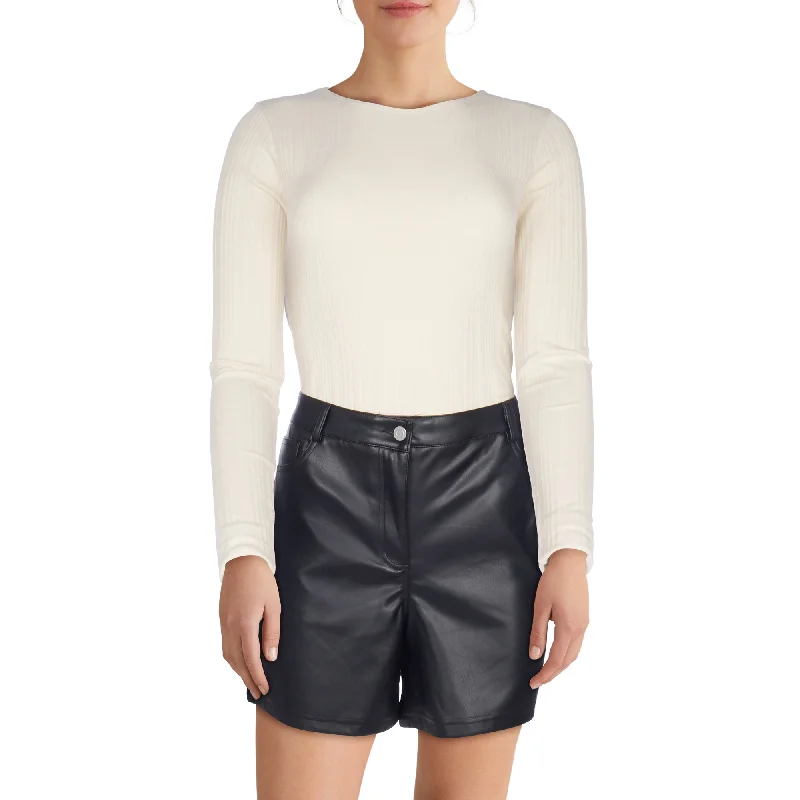 Limited Collection Women's Modern Age Faux Leather Shorts