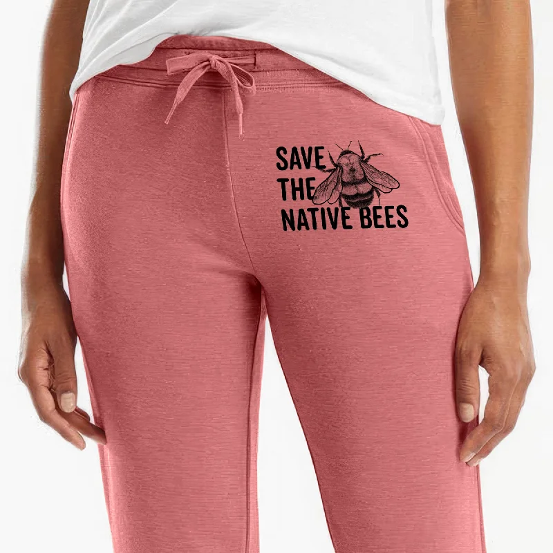 Save the Native Bees - Women's Cali Wave Jogger Sweatpants