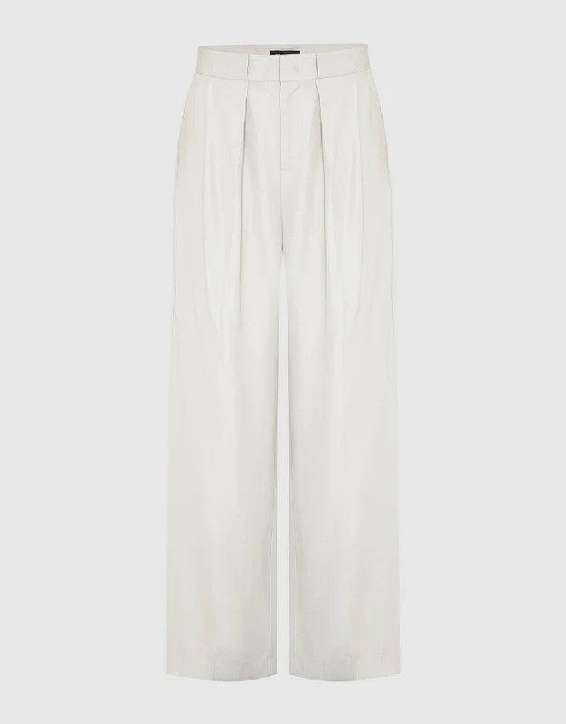 Tailored Straight Pants