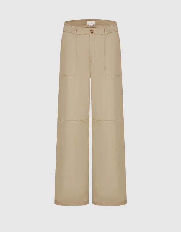 Straight Leg Cargo Pants