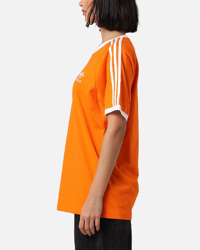 Adidas 3-Stripes T-Shirt Orange