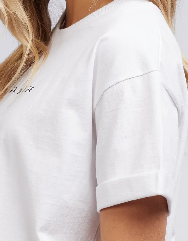 All About Eve Washed Tee White