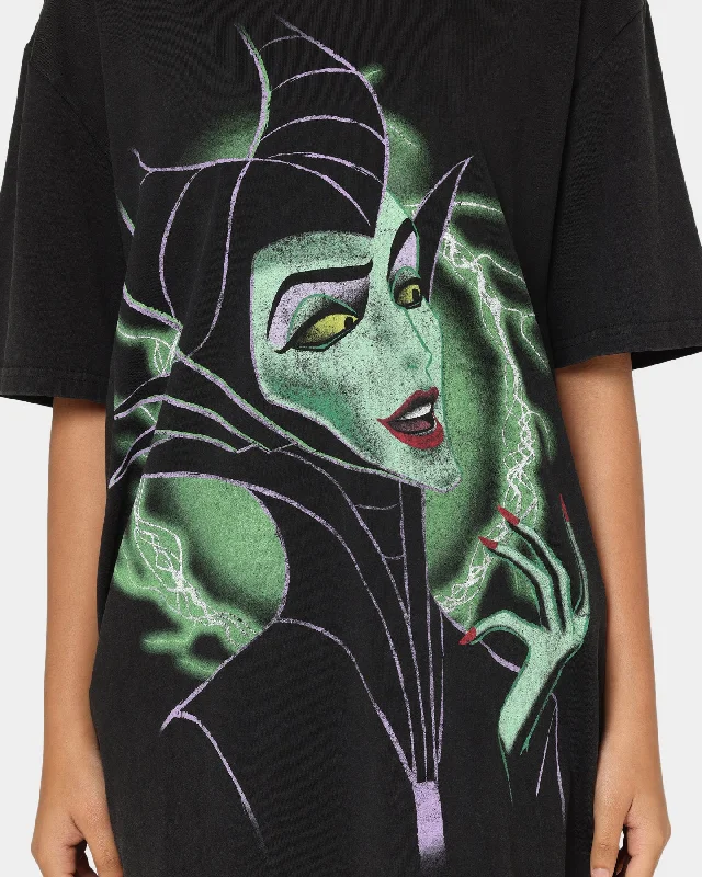 Disney Maleficent Vintage T-Shirt Washed Black