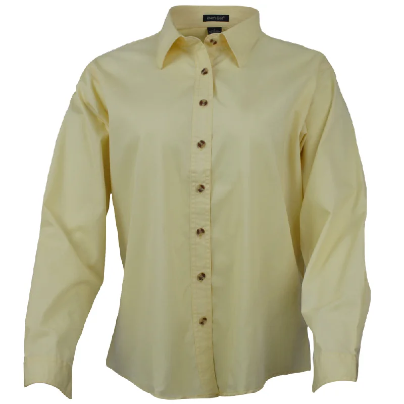 EZCare Woven Long Sleeve Button Up Shirt