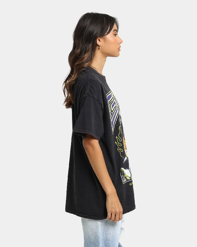 Goat Crew Space Slam T-Shirt Black Wash