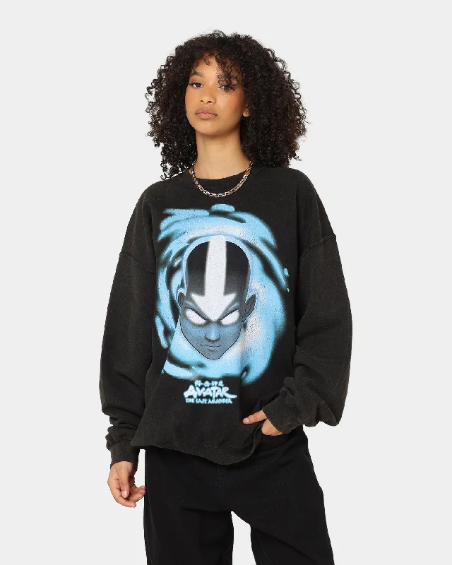 Goat Crew X Avatar: Avatar State Vintage Crewneck Washed Black