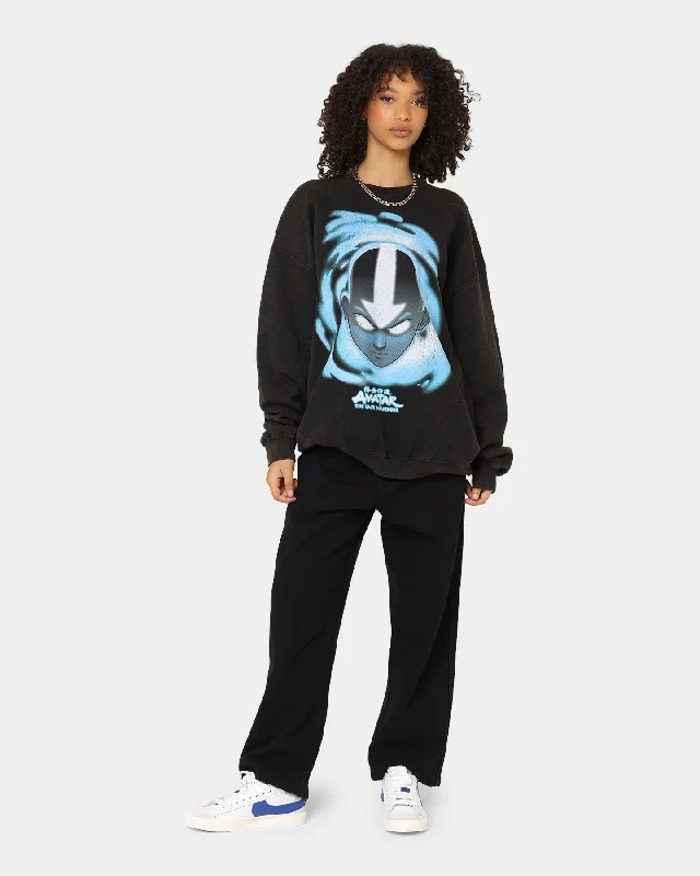 Goat Crew X Avatar: Avatar State Vintage Crewneck Washed Black