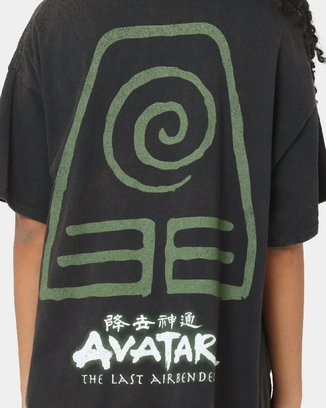 Goat Crew x Avatar: The Last Airbender Earth Elements Vintage T-Shirt Black Wash