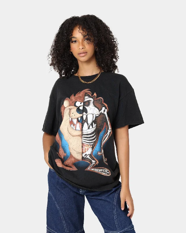 Goat Crew X Looney Tunes Tazzy Vintage T-Shirt Black Wash