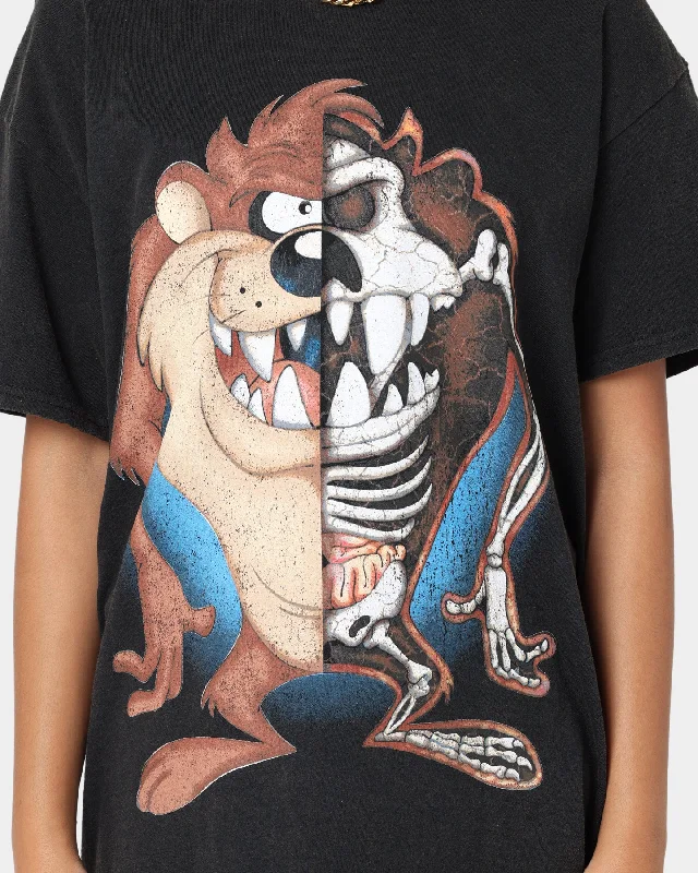 Goat Crew X Looney Tunes Tazzy Vintage T-Shirt Black Wash