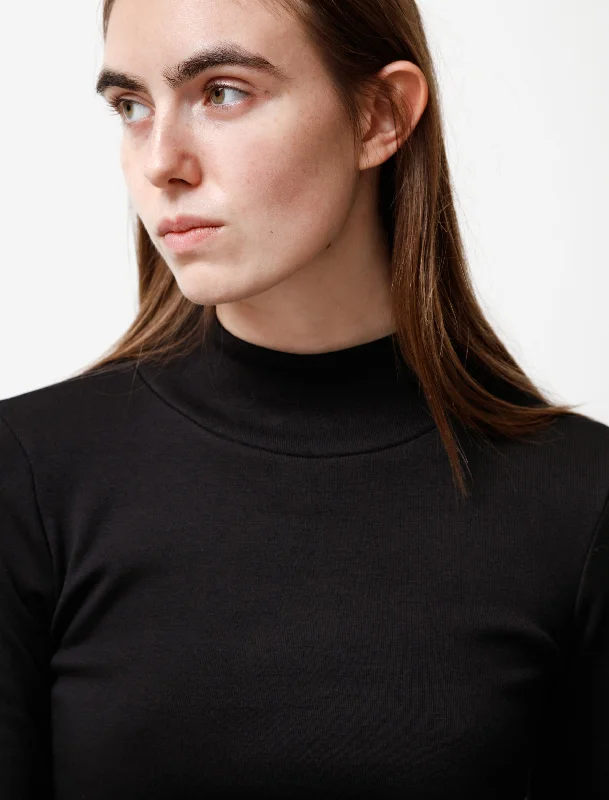 Plex Mockneck Black