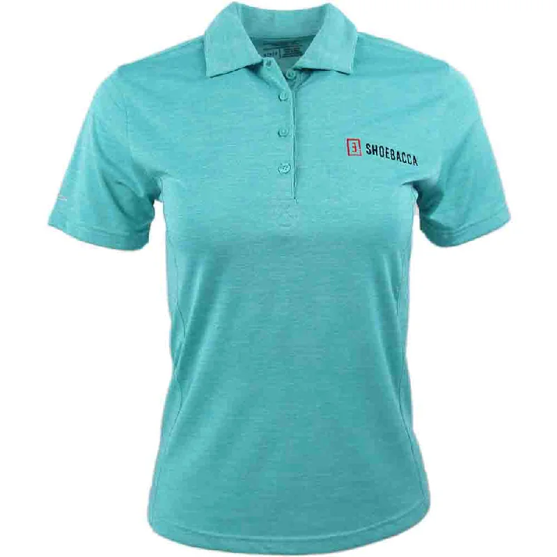 Solid Heather Short Sleeve Polo Shirt