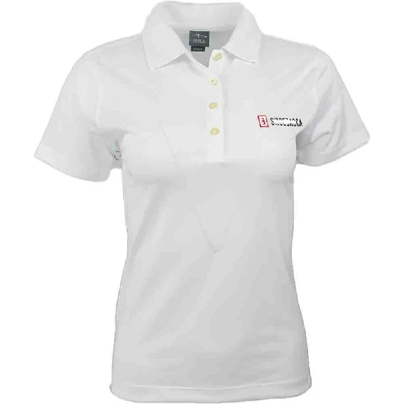 Solid Jersey Short Sleeve Polo Shirt