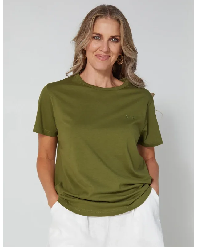 Stella & Gemma Ace T-Shirt - Khaki