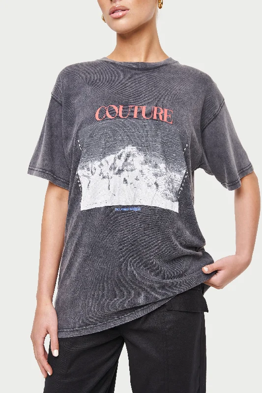 UNLIMITED COMFORT GRAPHIC T-SHIRT - ACID WASH