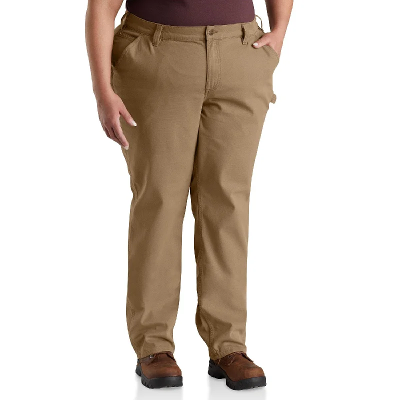 Carhartt Women's Rugged Flex® Loose Fit Crawford Pant_Yukon