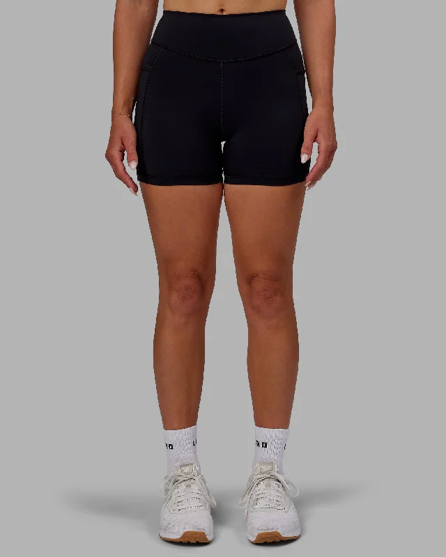 Elite X-Length Shorts - Black