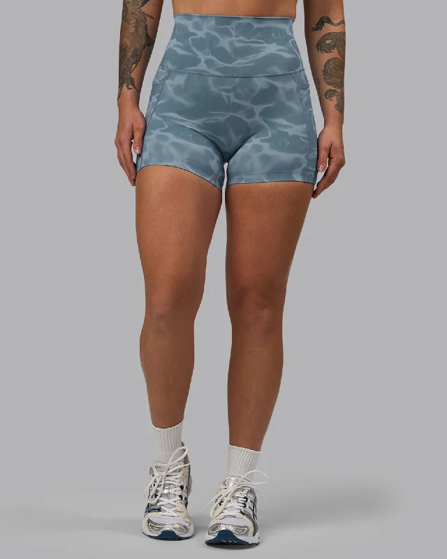 Elixir X-Length Shorts With Pockets - Tranquil-Elemental Blue