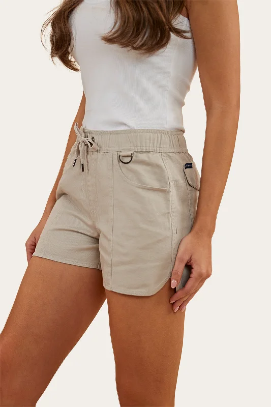 Tabitha Womens Rugger Short - Beige