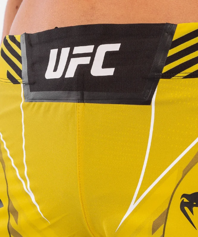 UFC Venum Authentic Fight Night Women's Shorts - Long Fit - Yellow