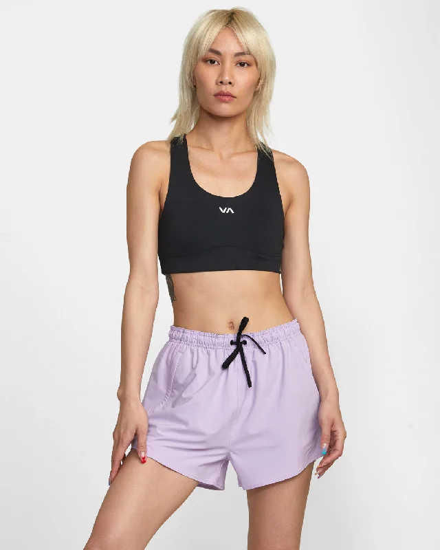 VA Essential Yogger Sport Shorts 12"" - Lavender