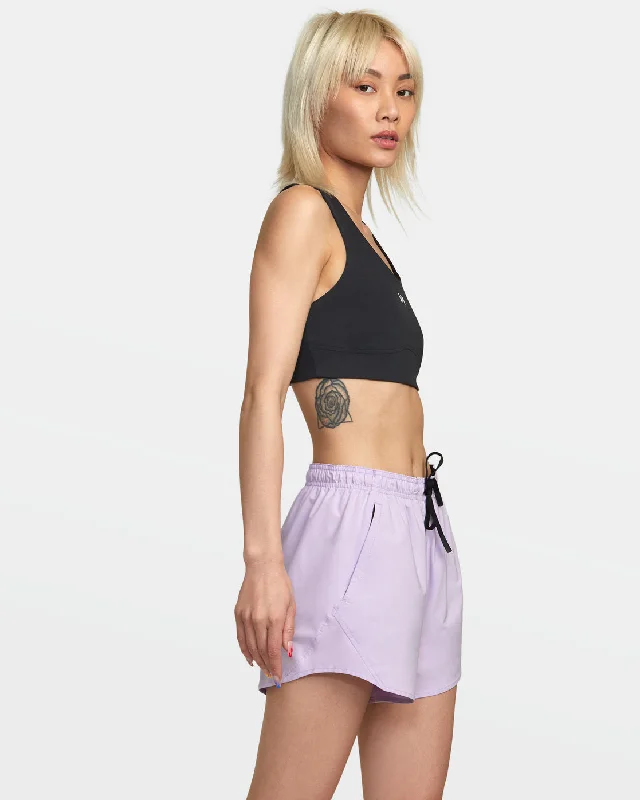 VA Essential Yogger Sport Shorts 12"" - Lavender