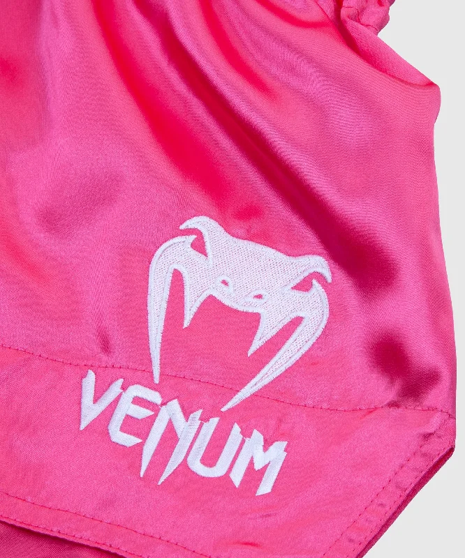 Venum Muay Thai Shorts Classic - Pink/White