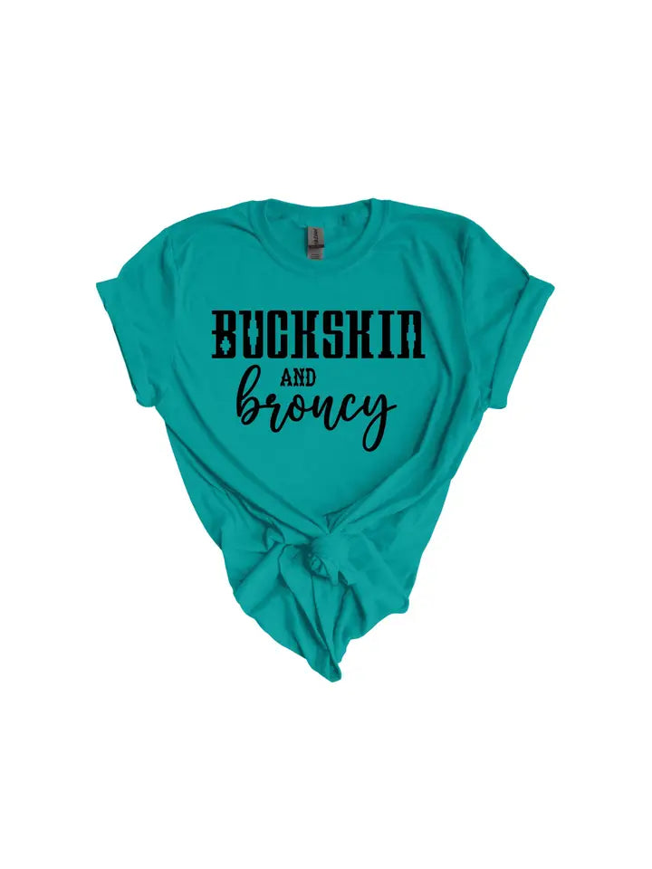 Buckskin and Broncy Tee