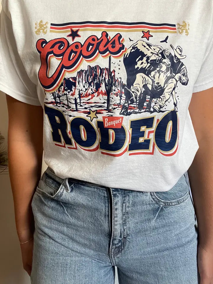 Coors Rodeo Western Tee