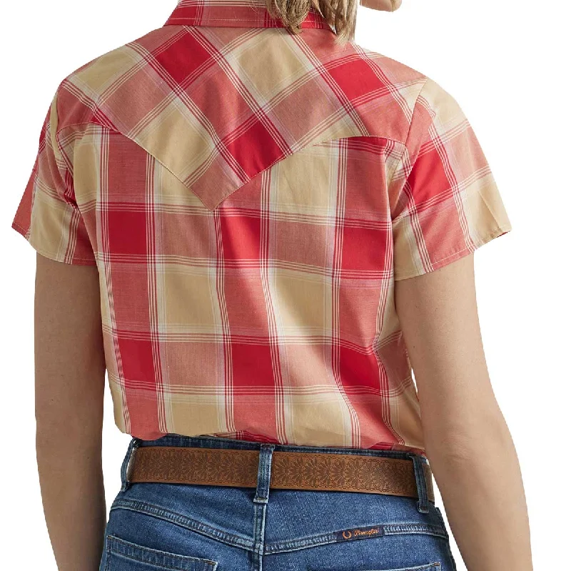 Ladies Wrangler Essential  ~ Red & Yellow