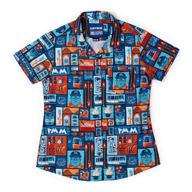 Paging Mr. Morrow ""Hey, Friends"" Women's – KUNUFLEX Short Sleeve Shirt