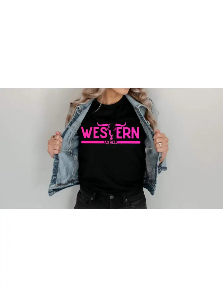 Western As Hell Tee