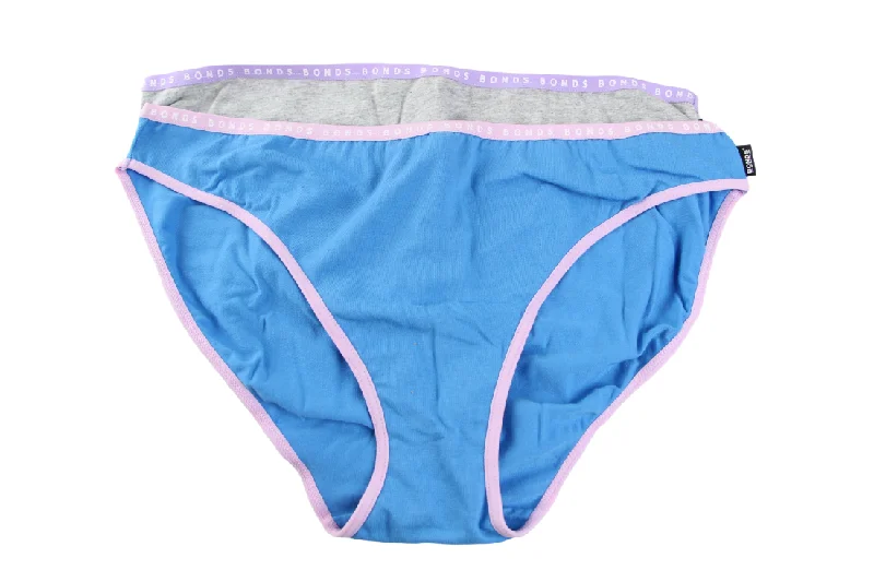 10 Pairs X Bonds Womens Hipster Bikini Underwear Briefs 28K Bikini with tie-back, Adjustable, Sexy, Comfortable