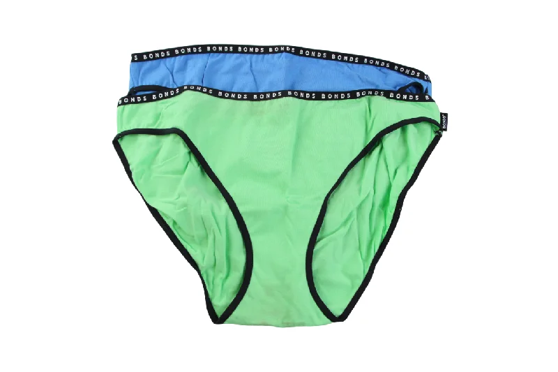 4 Pairs X Bonds Womens Hipster Bikini Underwear Briefs 32K Adjustable bottom bikini, Custom fit, Sexy, Comfortable