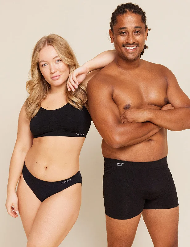 Classic Bikini - Black Lace-up bikini, Trendy, Chic, Sexy