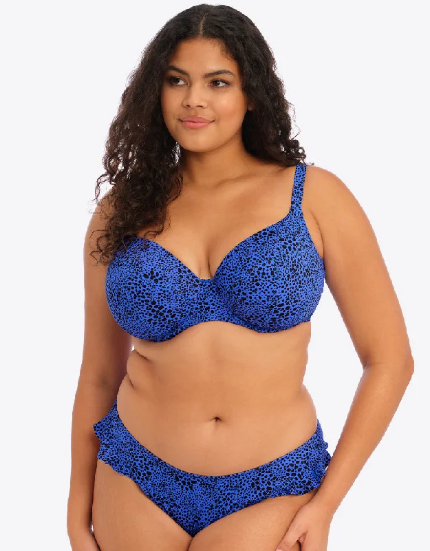 Elomi Pebble Cove Plunge Bikini Top Blue Retro bikini set, Vintage, Sexy, Comfortable