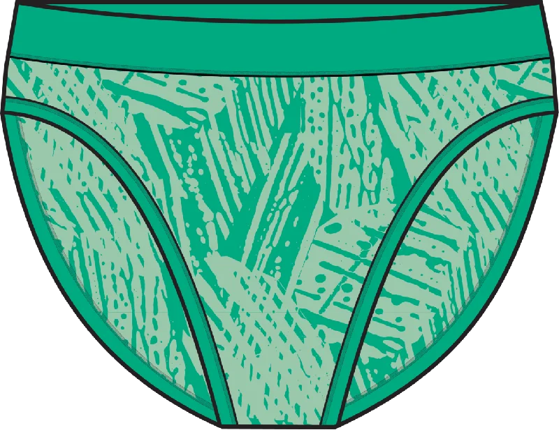 Holly Green Camo Leaf