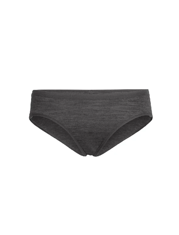 Icebreaker Siren Bikini Briefs (Women's) Gritstone Heather Bikini with cut-out details, Sexy, Trendy, Chic Icebreaker Siren Bikini Briefs (Women's) Gritstone Heather Bikini with cut-out details, Sexy, Trendy, Chic