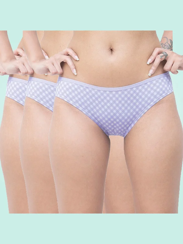 Organic Everyday Undies Lavender Bikini Set of 3 Drawstring bikini, Adjustable, Comfortable, Trendy Organic Everyday Undies Lavender Bikini Set of 3 Drawstring bikini, Adjustable, Comfortable, Trendy