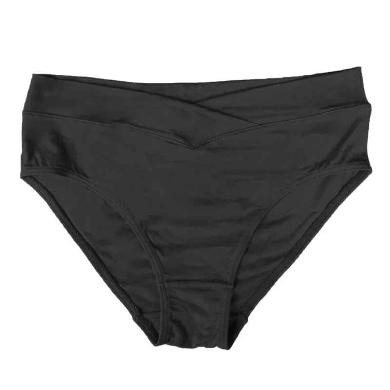 The Bikini Brief Floral high-waisted bikini, Feminine, Retro, Comfortable
