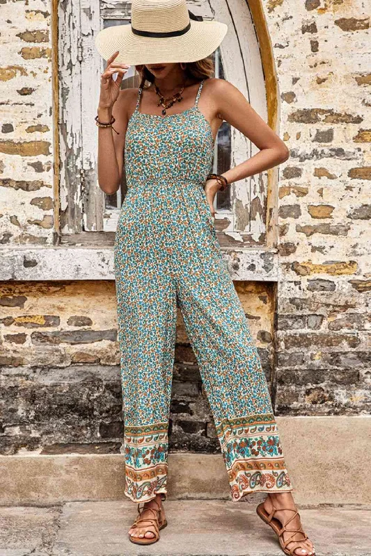 Bohemian Spaghetti Strap Low Back Jumpsuit Plus size jumpsuit, Curvy fit, Elegant, Comfortable Bohemian Spaghetti Strap Low Back Jumpsuit Plus size jumpsuit, Curvy fit, Elegant, Comfortable