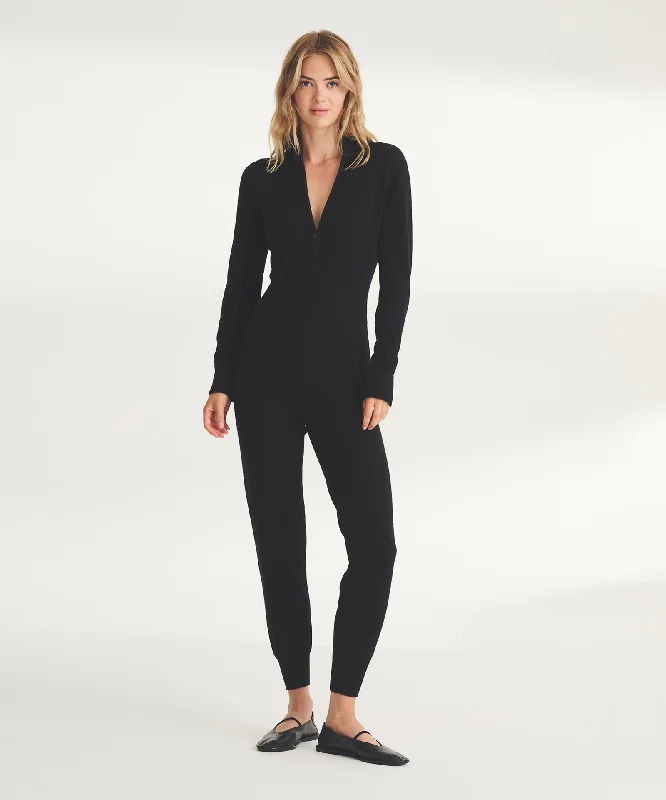 Cashmere Jumpsuit Deep V jumpsuit, Sexy, Night out, Trendy