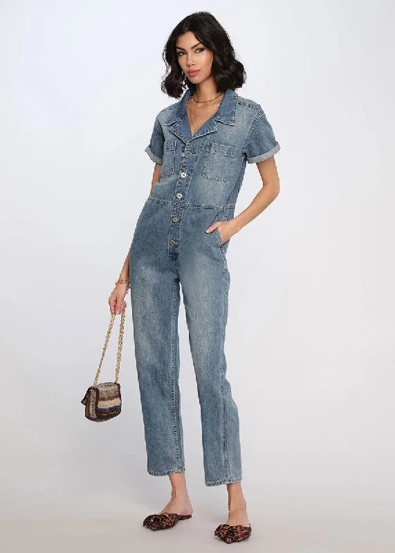 Dexter Jumpsuit - River Tailored jumpsuit, Sleek design, Professional, Elegant