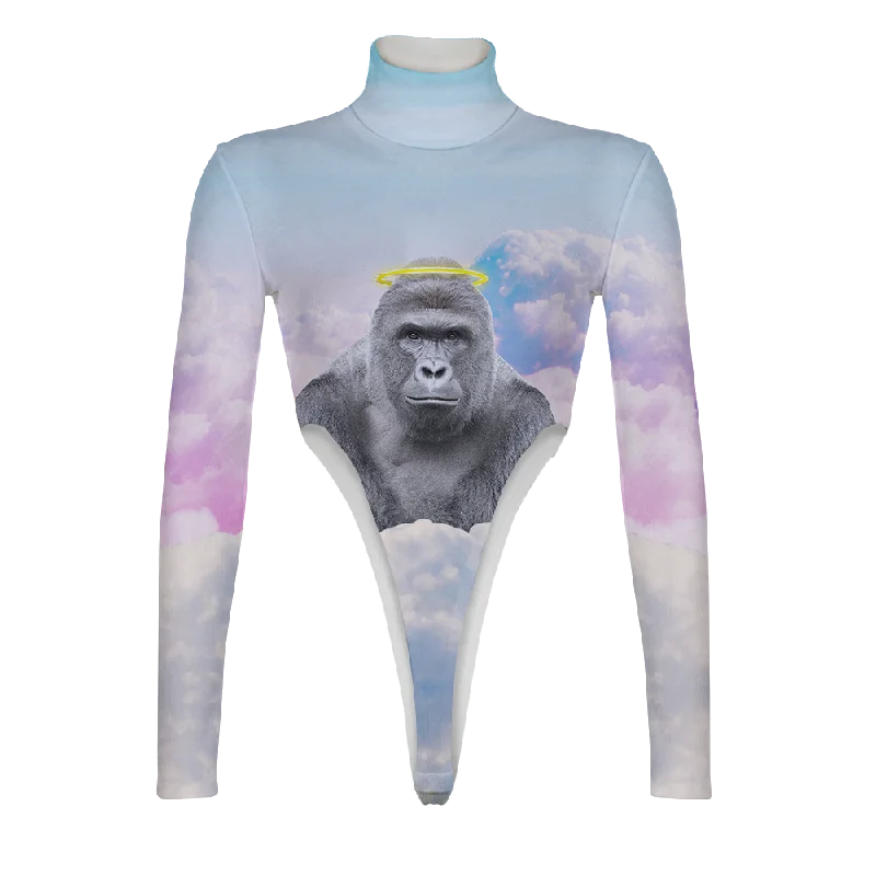 Harambe Halo Turtleneck Long Sleeve Jumpsuit Strapless jumpsuit, Sexy, Summer, Party wear Harambe Halo Turtleneck Long Sleeve Jumpsuit Strapless jumpsuit, Sexy, Summer, Party wear