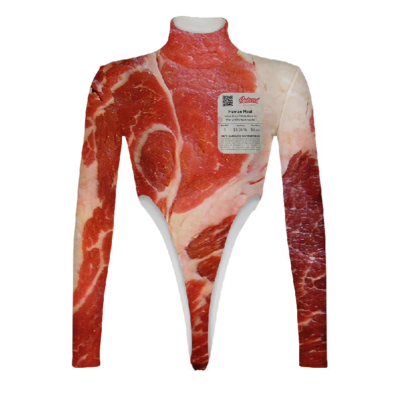 Human Meat Turtleneck Long Sleeve Jumpsuit Belted jumpsuit, Fashionable, Comfortable, Casual