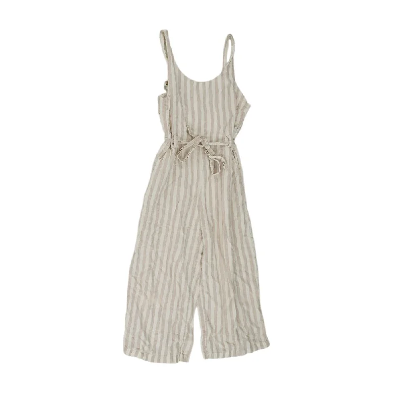 Ivory Striped Jumpsuit Satin wide leg jumpsuit, Luxurious fabric, Evening wear, Chic