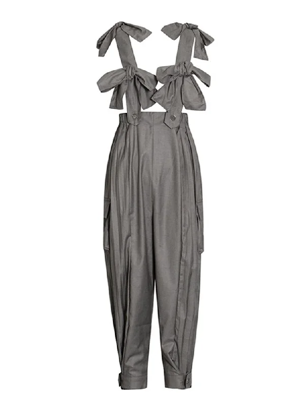 Ashore Shop Summer Ruffles Jumpsuit For Women Square Collar Sleeveless High Waist Wide Leg Pants Chic jumpsuit, Minimal design, Sleek, Trendy Ashore Shop Summer Ruffles Jumpsuit For Women Square Collar Sleeveless High Waist Wide Leg Pants Chic jumpsuit, Minimal design, Sleek, Trendy