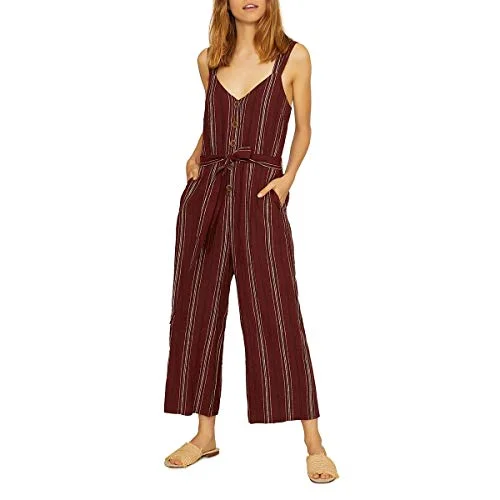 Brown Henna Stripe Burgandy